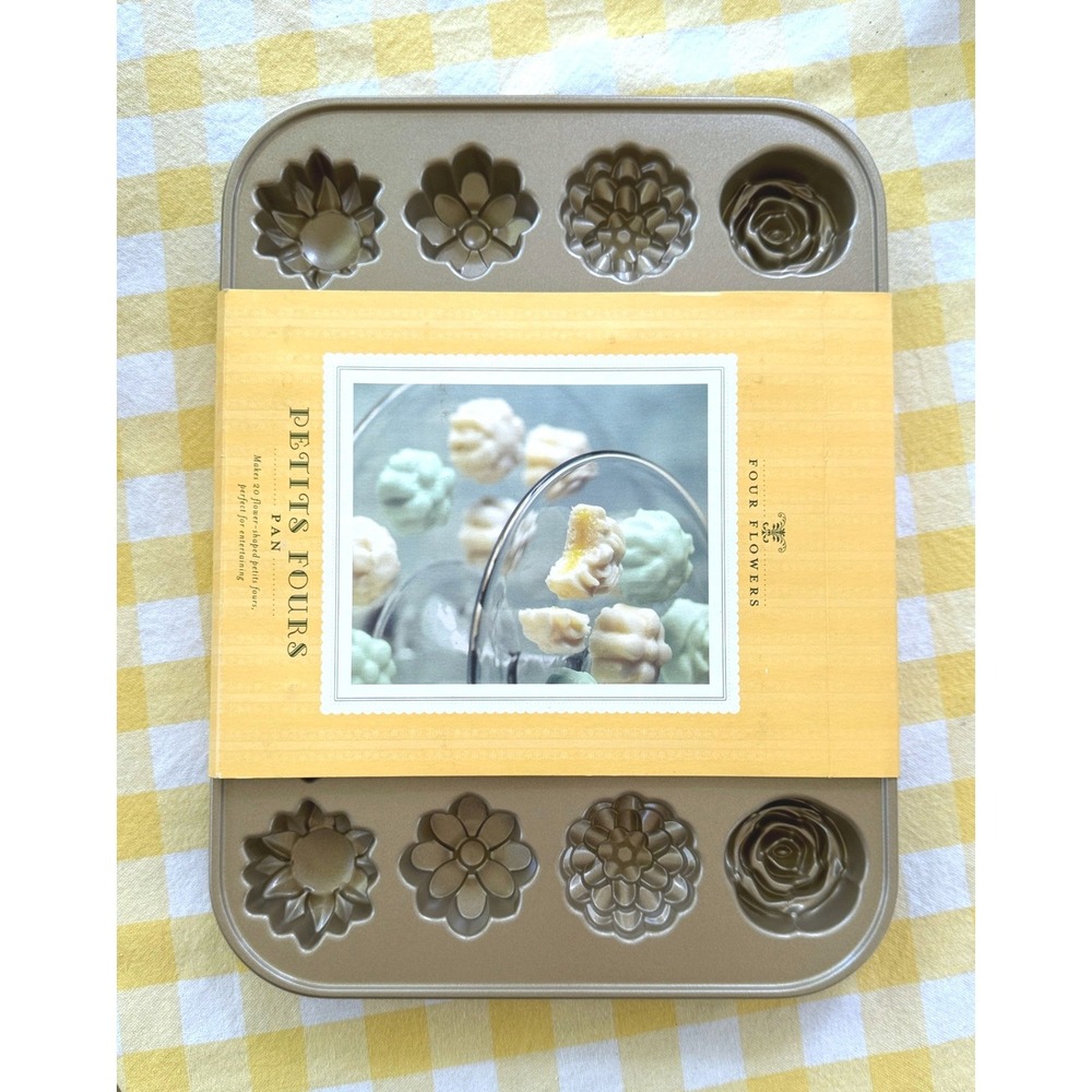 Nordic Ware Petits Fours Pan Gold